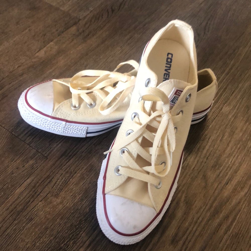 EUC Off White Converse Sneakers